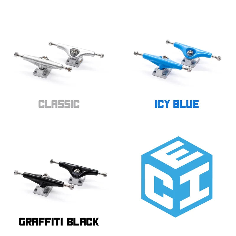 Ice Trucks Classic / Icy Blue / Graffiti Black